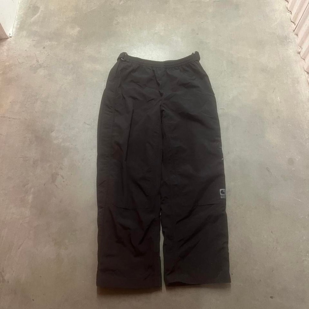 Carhartt storm defender men's black double knee‎ pants workwear carpenter L - Picture 3 of 8